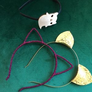 Bundle of headbands for cat lovers!